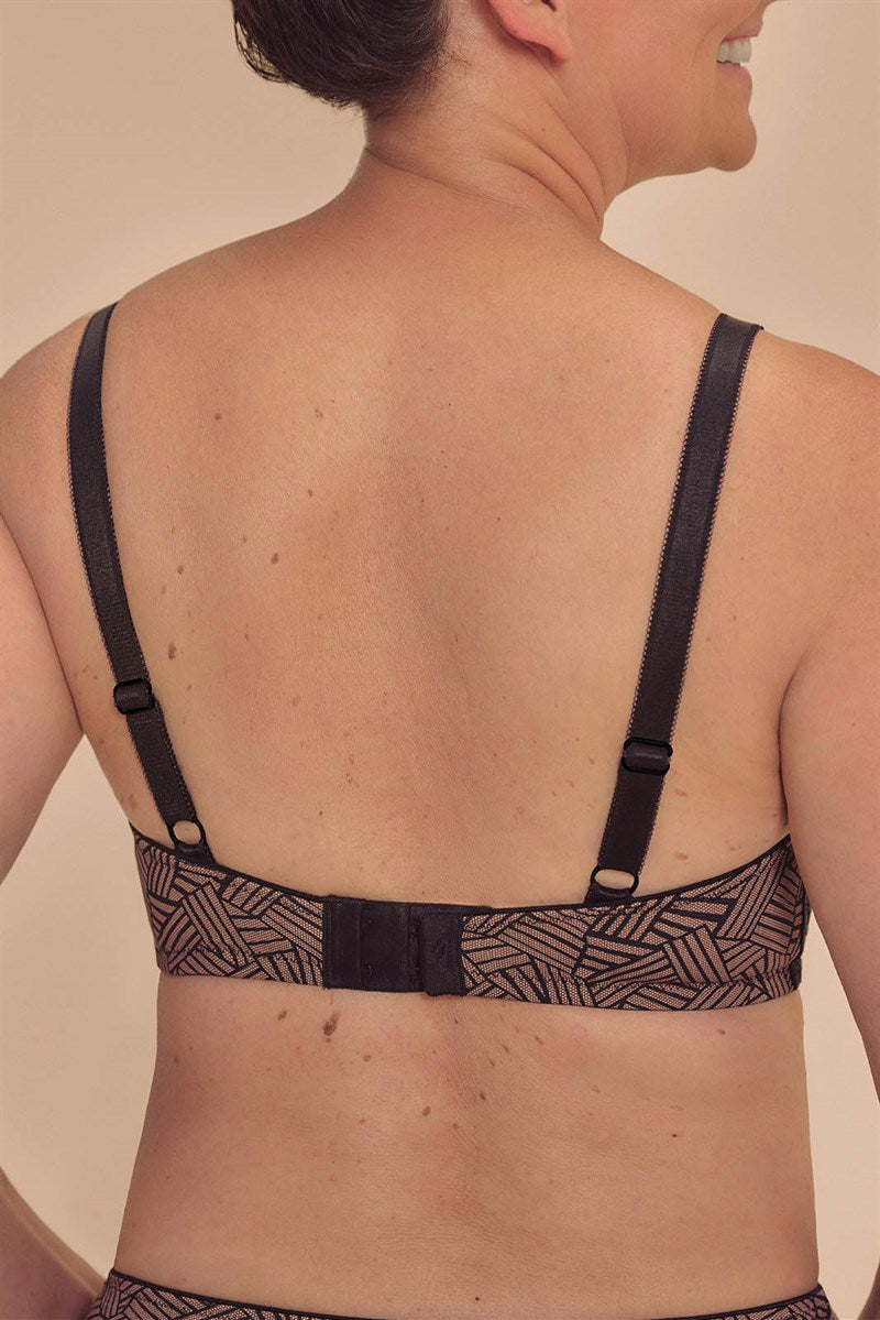 Brooke SB PL Preto/Café- Refª 45126
