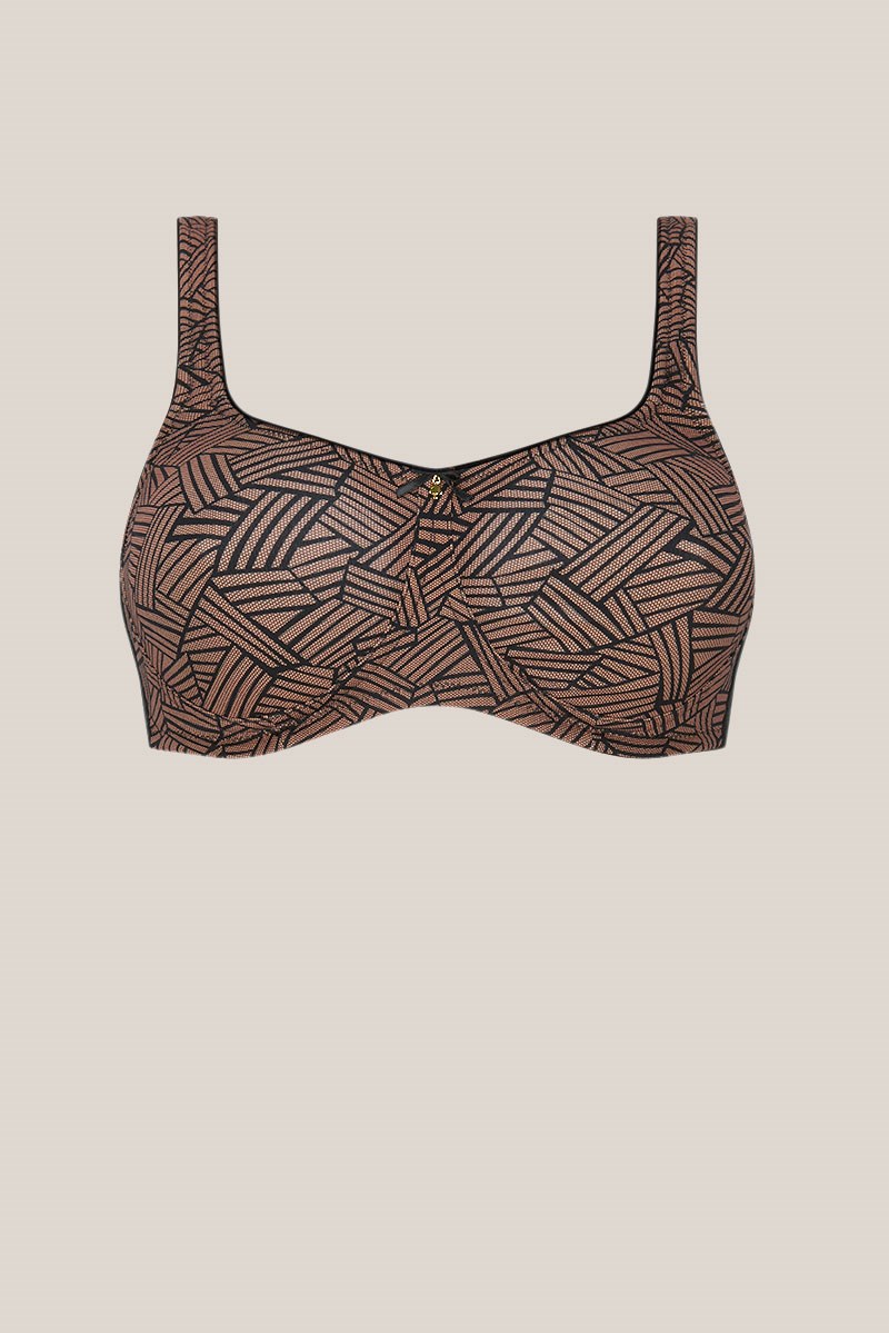 Brooke SB PL Preto/Café- Refª 45126