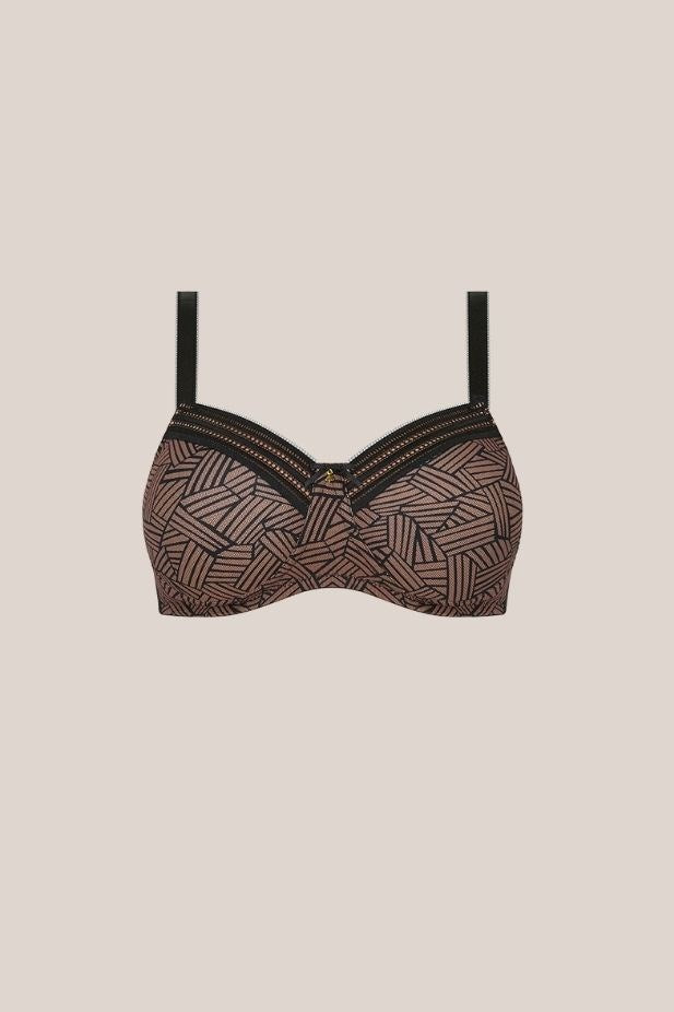 Brooke SBP PL Preto/Café- Refª 45127